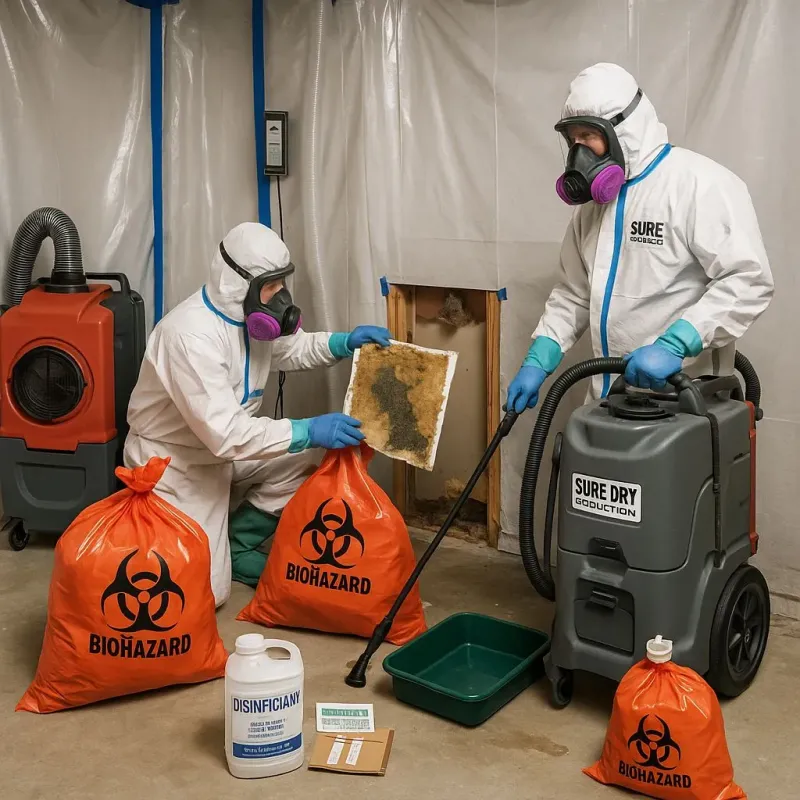 Contaminated Water Handling Protocols process in Sanborn County, SD